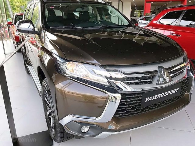 Bán Mitsubishi Pajero Sport MT đời 2019, màu nâu, nhập khẩu Thái, giá tốt