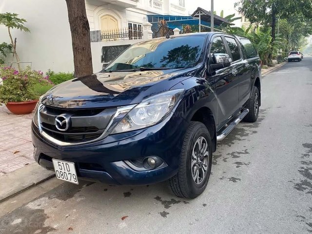 Xe Mazda BT 50 năm 2016, màu xanh lam, xe nhập còn mới giá cạnh tranh0