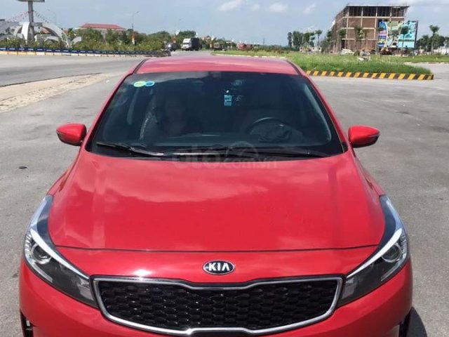 Bán Kia Cerato sản xuất năm 2018, màu đỏ xe gia đình, giá 485tr0