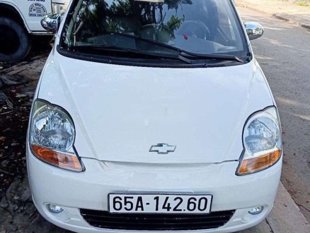 Cần bán lại xe Chevrolet Spark năm 2009, màu trắng  0