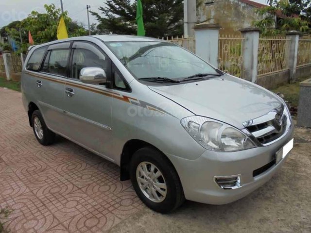 Bán Toyota Innova đời 2007, màu bạc, 208tr