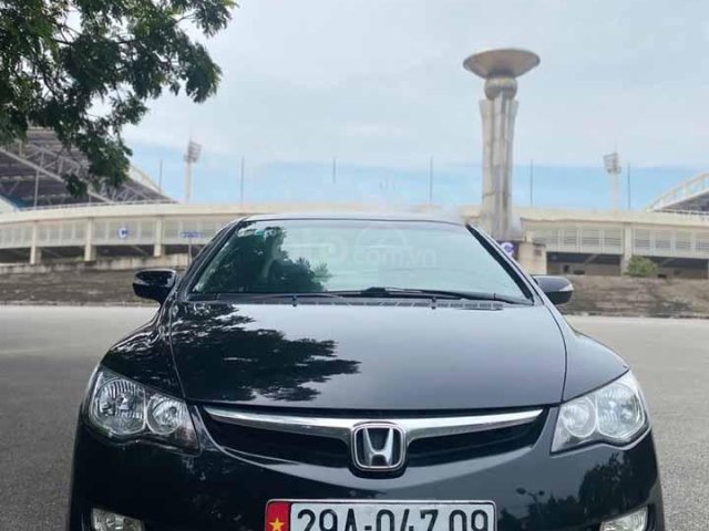 Bán Honda Civic 2.0 AT đời 2008, màu đen xe gia đình0