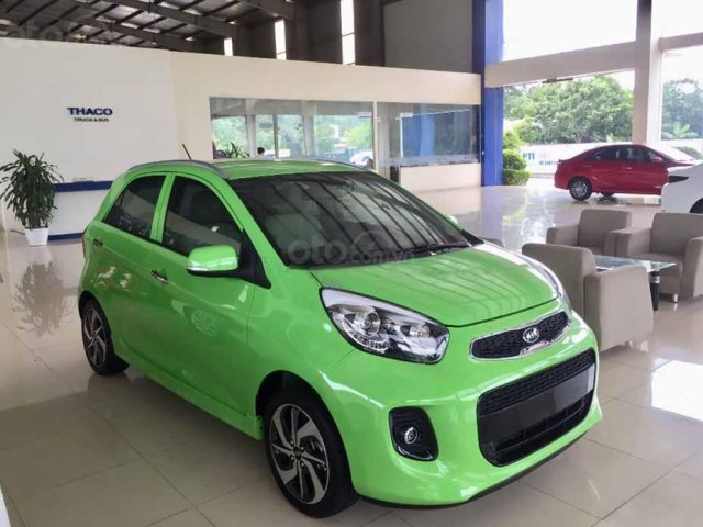 Cần bán xe Kia Morning năm sản xuất 2020, màu xanh, giá 383tr