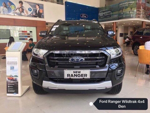 Bán ô tô Ford Ranger đời 2021, màu đen