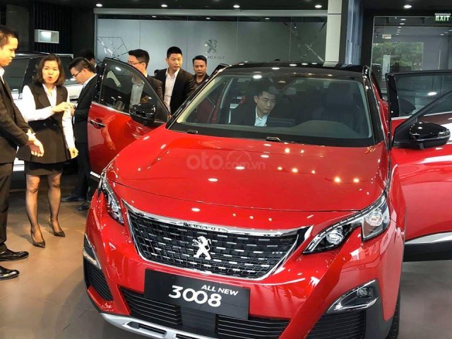 Bán xe gầm cao Châu Âu Peugeot 3008 năm 2020, ưu đãi cực khủng, trả góp 85%0