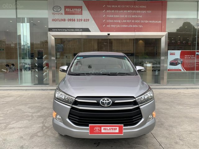 Giá xe Toyota Innova 2.0E sx 2016 màu bạc, xe công ty XHĐ đủ 91.000km - xe chất giá tốt0