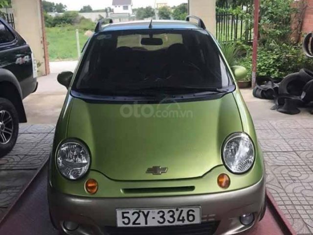 Cần bán Daewoo Matiz đời 2005 màu xanh, giá chỉ 74 triệu