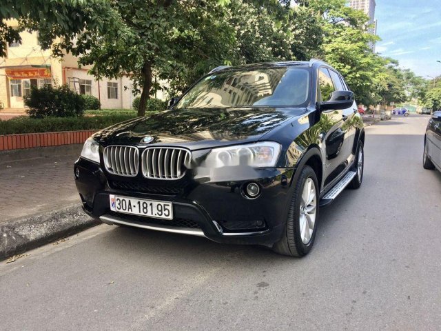 Bán BMW X3 đời 2011, màu đen, nhập khẩu, số tự động