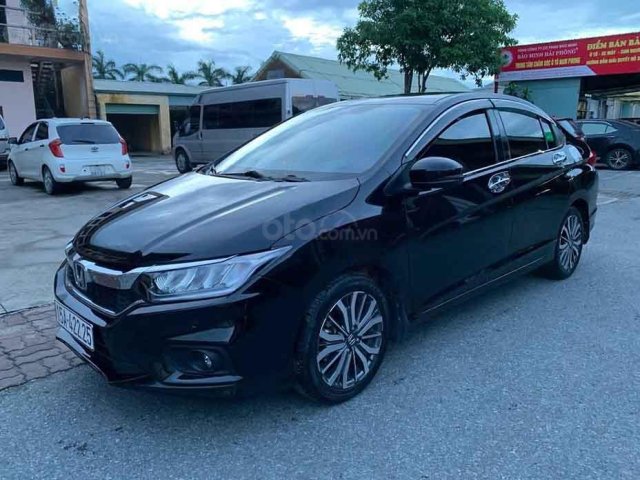 Bán Honda City TOP đời 2018, màu đen0