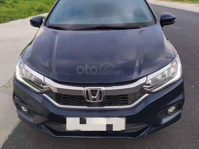 Bán Honda City Top đời 2018, màu xanh lam, bản đủ0