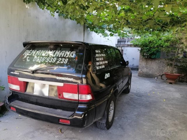 Xe Ssangyong Musso sx 2001, máy xăng 2.3, số sàn0