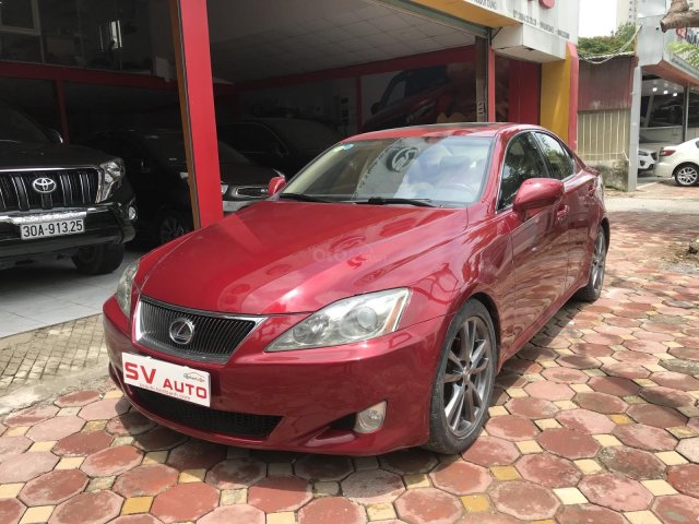 Xe Lexus LS 250 đời 2009, màu đỏ, nhập khẩu