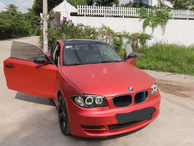 Bán xe BMW 1 Series 128i sản xuất năm 2010, màu đỏ, nhập khẩu 0