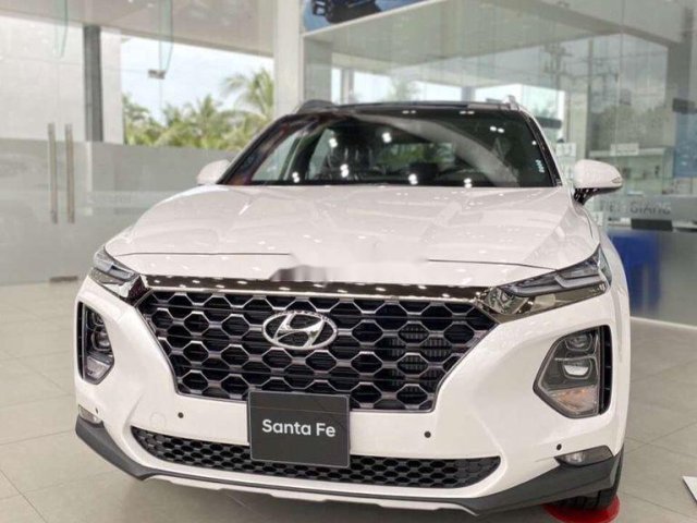 Bán Hyundai Santa Fe đời 2020, màu trắng