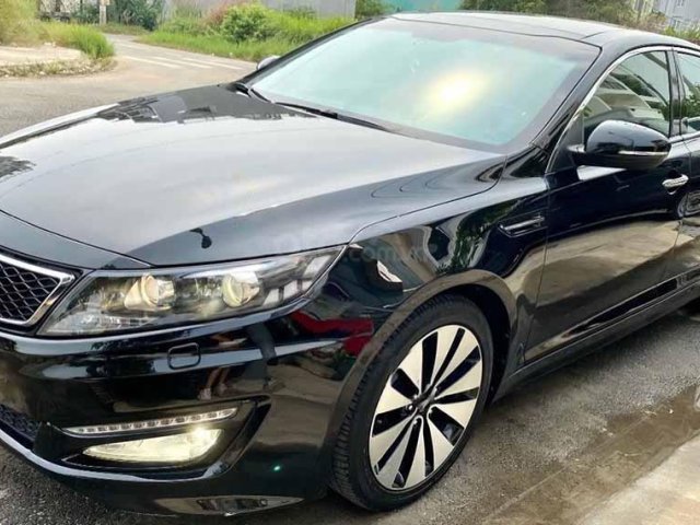 Bán xe Kia Optima 2.0 AT năm 2012, màu đen, xe nhập, 575 triệu