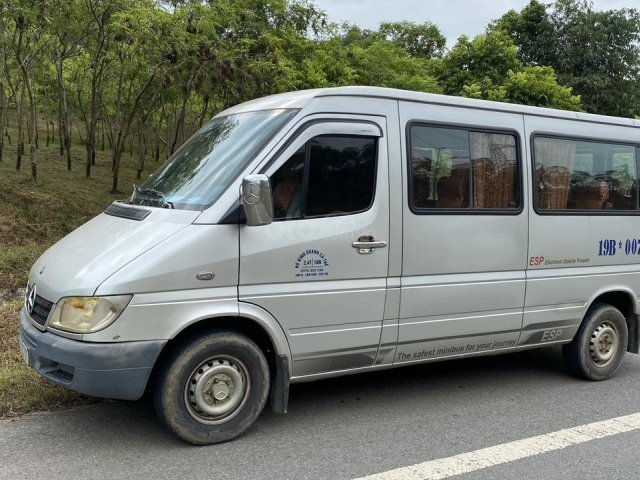 Bán Mercedes Sprinter 311 đời 2007, màu bạc, máy chất, cam kết không đâm đụng, thủy kích0