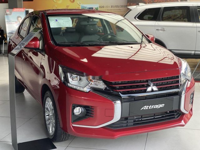 Cần bán Mitsubishi Attrage 2020, màu đỏ, nhập khẩu, 460 triệu