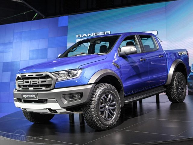 Bán ô tô Ford Ranger Raptor đời 2020, màu xanh lam, giá tốt