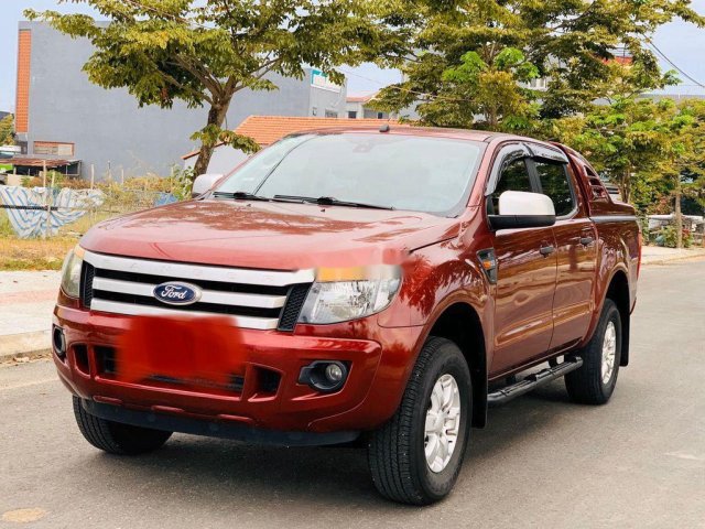 Bán Ford Ranger XLS đời 2014, màu đỏ, xe nhập  