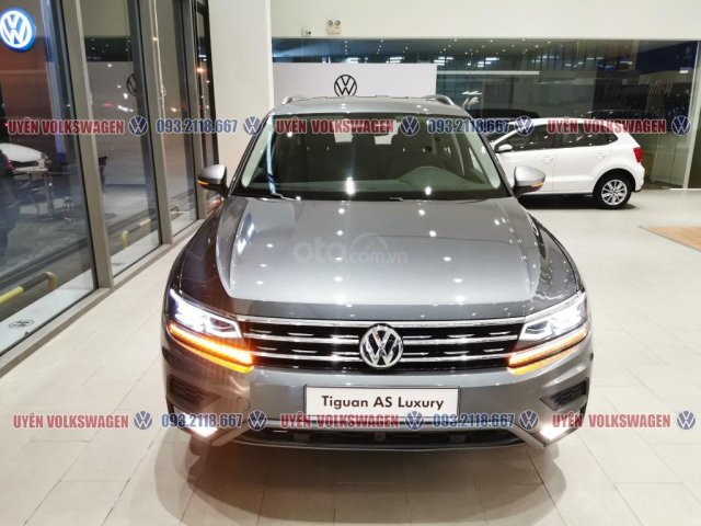 Bán Tiguan Luxury S, 7 chỗ, nhập khẩu, ưu đãi 75tr + gói phụ kiện 40 triệu, hỗ trợ NH 90%, lái thử giao xe tận nhà0