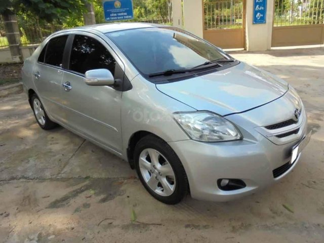 Bán xe Toyota Vios G sản xuất năm 2008, màu bạc
