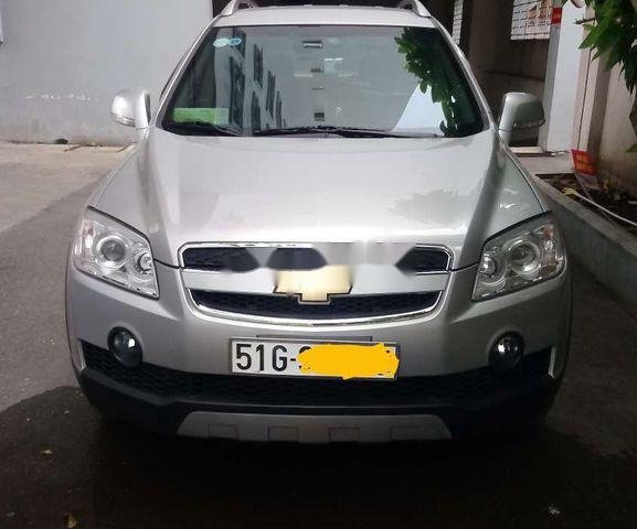 Bán Chevrolet Captiva LTZ năm 2008, màu bạc 