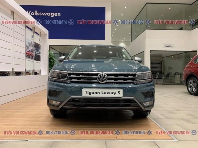 Ra mắt VW Tiguan Luxury S 2021 màu xanh Petroleum Metalic - Chỉ có duy nhất 1 chiếc giao ngay, ưu đãi và hỗ trợ NH 80%0