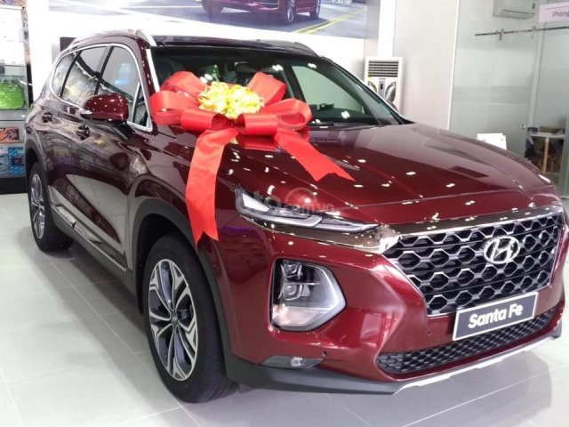 [Siêu khuyến mãi] Hyundai Santafe 2020 giảm ngay 50% thuế TB + quà tặng cực kỳ hấp dẫn, trả trước 200 triệu nhận ngay xe