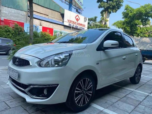 Cần bán gấp Mitsubishi Mirage 1.2 CVT năm sản xuất 2017, màu trắng 