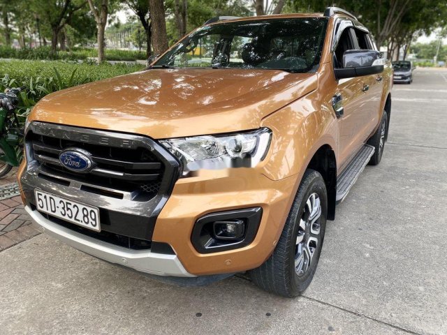 Bán Ford Ranger Wildtrak năm sản xuất 2018, màu cam, nhập khẩu