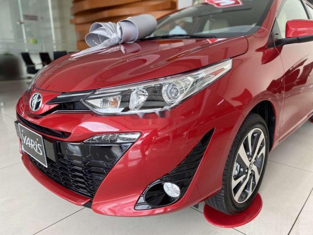 Bán Toyota Yaris 2020, màu đỏ, xe nhập, 650tr0
