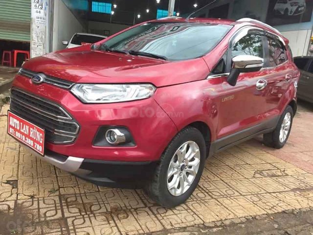 Bán xe Ford EcoSport Titanium sản xuất năm 2014, màu đỏ  0