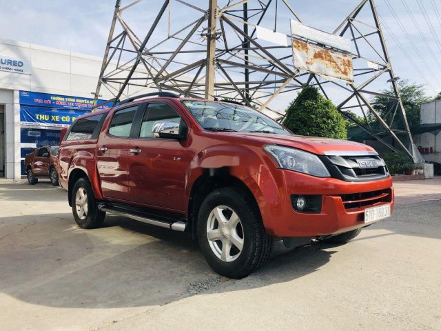 Bán Isuzu Dmax sản xuất năm 2017, màu đỏ, giá chỉ 515 triệu