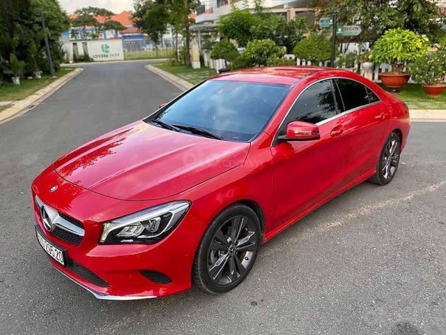 Bán ô tô Mercedes CLA200 Facelift sản xuất năm 2017, màu đỏ, xe nhập, giá tốt0