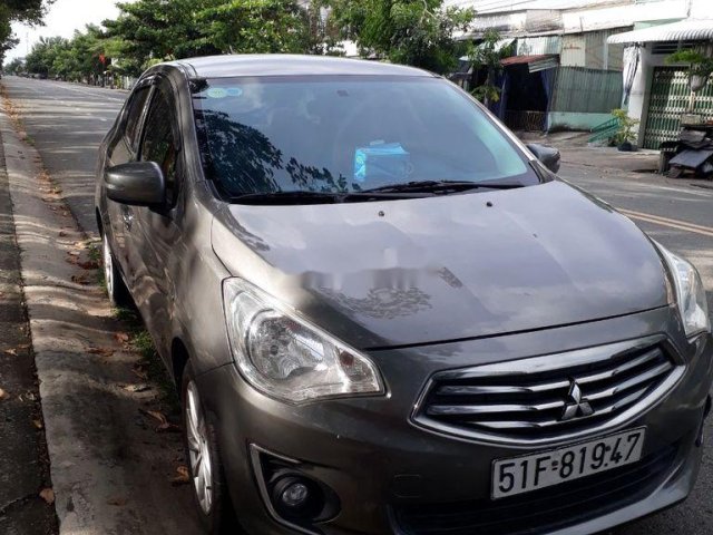 Bán xe Mitsubishi Attrage năm sản xuất 2015, màu xám, nhập khẩu  0