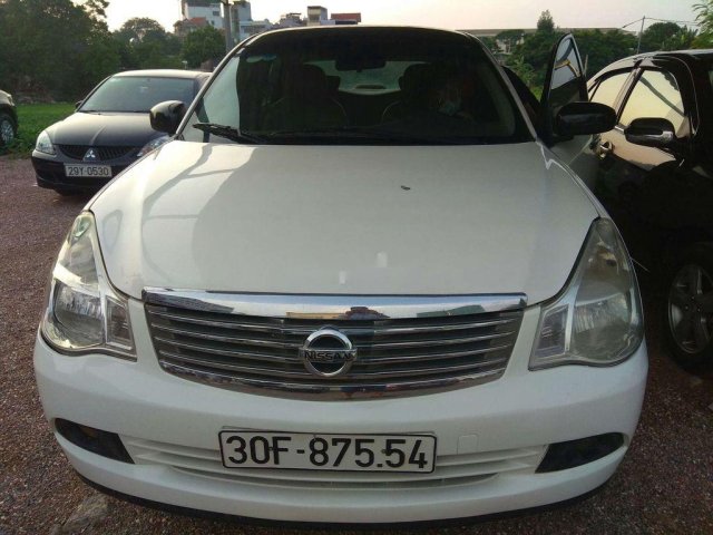 Cần bán xe Nissan Bluebird 2007, màu trắng, nhập khẩu còn mới, giá chỉ 265 triệu0