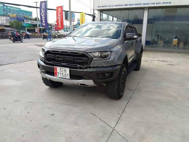 Bán ô tô Ford Ranger Raptor năm sản xuất 2019, màu xám, nhập khẩu nguyên chiếc đã đi 13.000km0