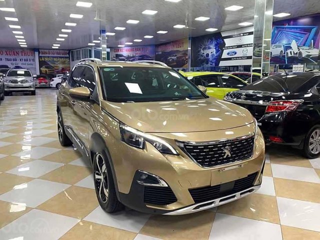 Bán Peugeot 3008 sản xuất năm 2018, màu ghi vàng, giá tốt