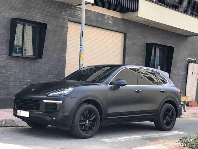 Bán ô tô Porsche Cayenne S đời 2015, màu xám, xe nhập0