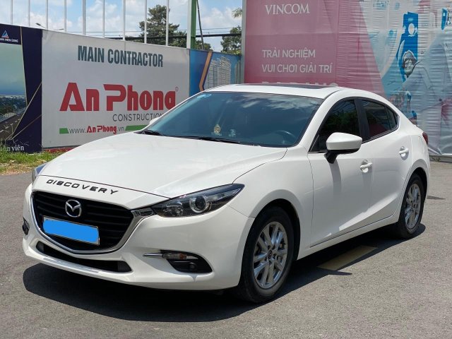 Bán Mazda 3 màu trắng 2018 như xe mới chỉ 590 triệu0