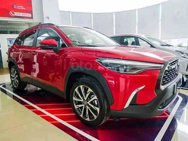 Bán ô tô Toyota Corolla Cross 1.8V sản xuất năm 2020, màu đỏ, xe nhập