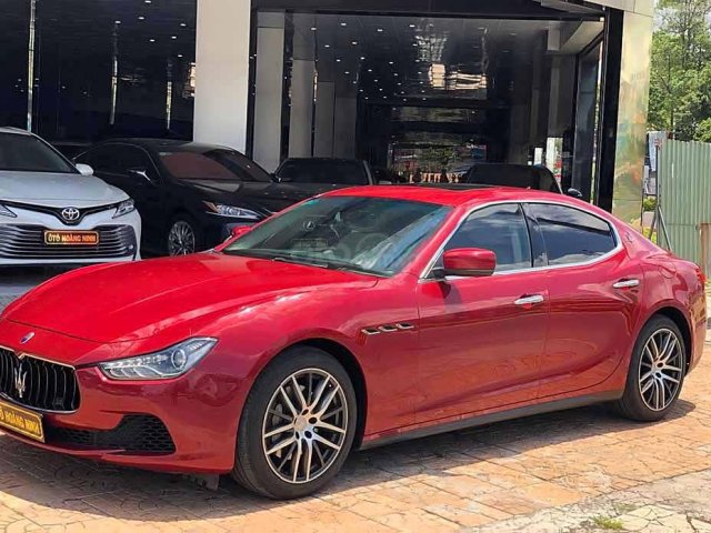 Bán xe Maserati Ghibli đời 2016, màu đỏ, xe nhập  0