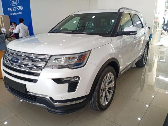 Ford Explorer 2.3L 2020 ưu đãi tiền mặt kèm gói sản phẩm 555 và nhiều phụ kiện chính hãng