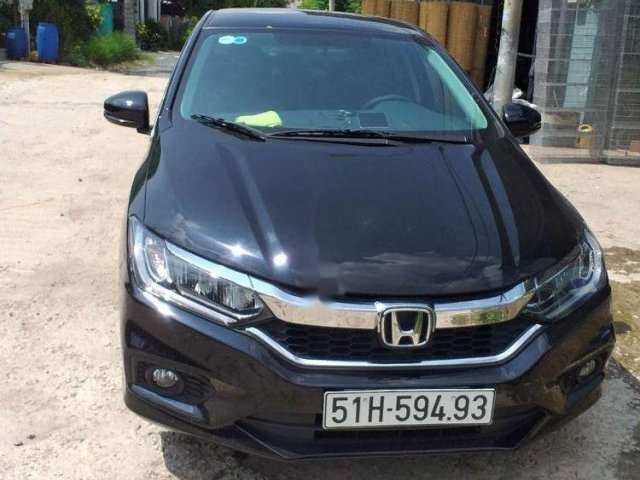 Bán xe Honda City Top 2018, màu đen, giá 579tr0