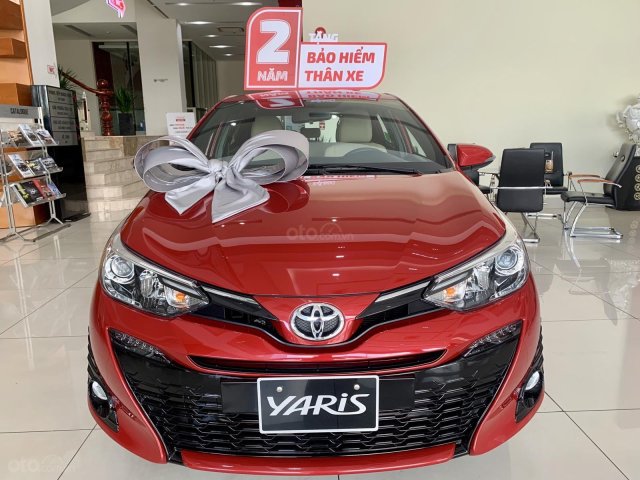 Bán Toyota Yaris 2020, màu đỏ, nhập khẩu Thái Lan