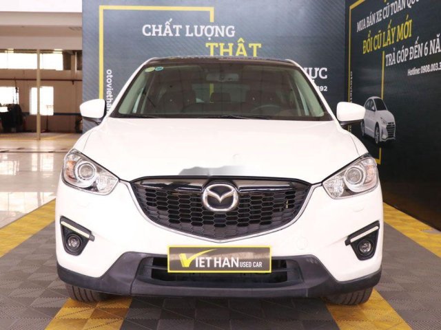 Bán xe Mazda CX 5 2.0AT đời 2015, màu trắng giá cạnh tranh0