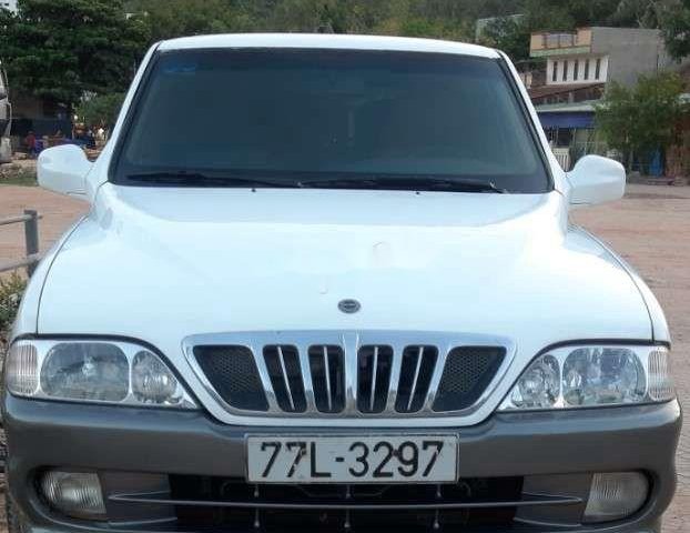 Bán xe Ssangyong Musso 2001, màu trắng, nhập khẩu  0