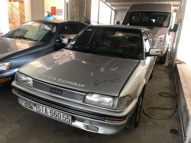 Bán Toyota Corolla đời 1989, màu bạc, xe nhập, giá chỉ 75 triệu0