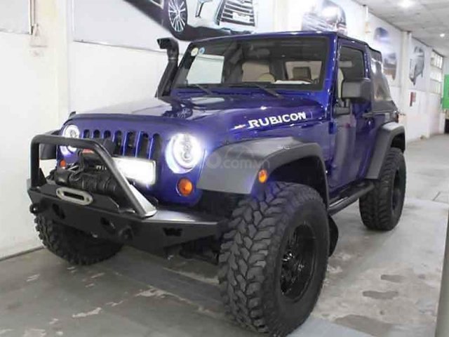 Bán Jeep Wrangler 3.8 sản xuất 2008, màu xanh lam, nhập khẩu còn mới