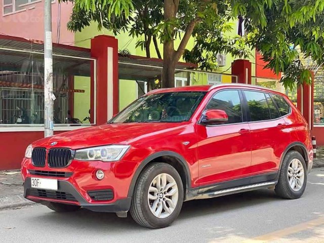 Cần bán lại xe BMW X3 đời 2016, màu đỏ, nhập khẩu còn mới